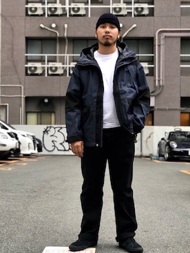「Schott（ショット）のSchott/ショット/TC WORK PANTS/ティーシー ワーク パンツ（チノパンツ）」を使った、Ryuji Abeさん（メンズ・176cm）の秋コーディネート