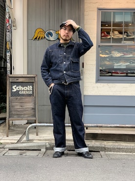 Ryuji Abeさん（メンズ・176cm）の冬コーディネート