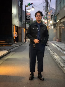 Ryuji Abeさん（メンズ・176cm）の秋コーディネート