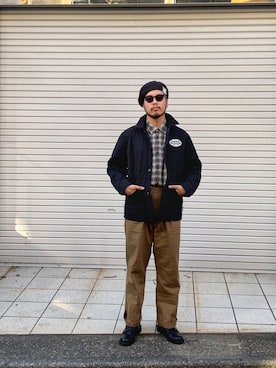 Ryuji Abeさん（メンズ・176cm）の秋コーディネート