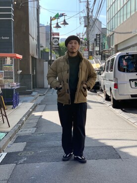 Ryuji Abeさん（メンズ・176cm）の秋コーディネート