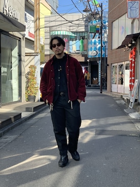 Ryuji Abeさん(メンズ・176cm)の冬コーディネート