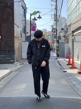 Ryuji Abeさん（メンズ・176cm）の春コーディネート