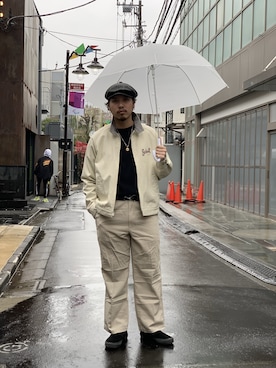 Ryuji Abeさん(メンズ・176cm)の春コーディネート