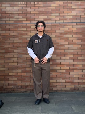 Ryuji Abeさん（メンズ・176cm）の春コーディネート