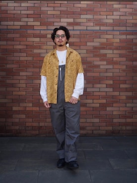 Ryuji Abeさん（メンズ・176cm）の春コーディネート