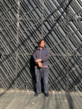 「Schott(ショット)のアイテム(ブルゾン)」を使った、Ryuji Abeさん(メンズ・176cm)の秋コーディネート