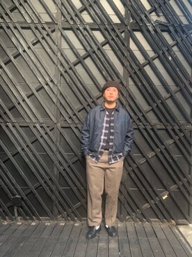 Ryuji Abeさん（メンズ・176cm）の秋コーディネート