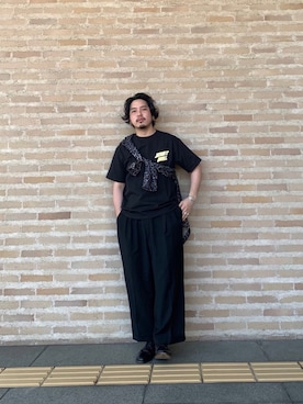 「schott（ショット）のアイテム（トップス）」を使った、Ryuji Abeさん（メンズ・176cm）の春コーディネート
