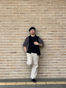 Ryuji Abeさん（メンズ・176cm）の春コーディネート