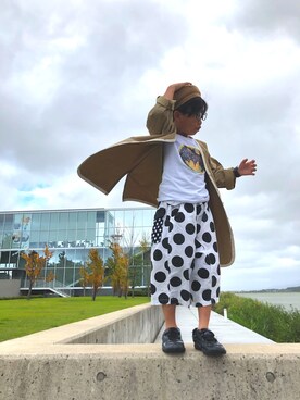 tentenさん（キッズ・120cm）の秋コーディネート