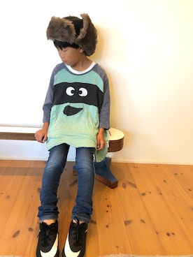 tentenさん（キッズ・120cm）の秋コーディネート