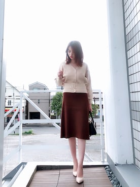 「weekend」｜miaさん（レディース・163cm）の秋コーディネート