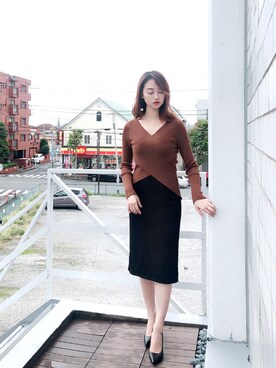 miaさん（レディース・163cm）の秋コーディネート