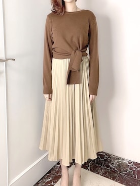 miaさん（レディース・163cm）の冬コーディネート