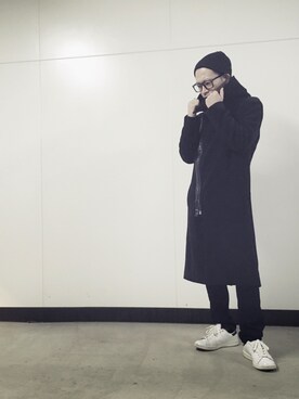 「SHELLAC（シェラック）のアイテム（その他アウター）」を使った、ryoma suzukiさん（メンズ・160cm）の春コーディネート