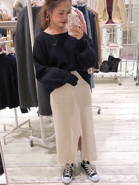 「先行予約」｜sihoさん（レディース・155cm）の秋コーディネート