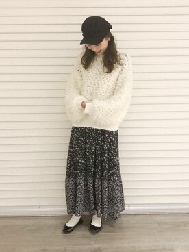 sihoさん（レディース・155cm）の冬コーディネート