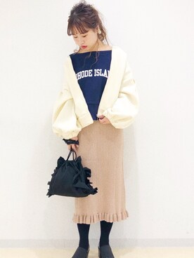 sihoさん（レディース・155cm）の冬コーディネート