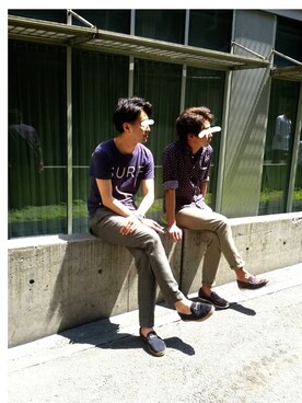 「B'2nd re'qua（ビーセカンドレクア）のアイテム」を使った、Hirokiさん（メンズ・179cm）の冬コーディネート