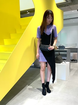 「LOVELESS」｜NATSUさん（レディース・165cm）の夏コーディネート