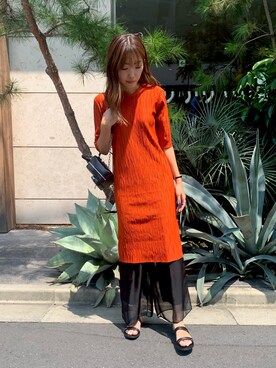 NATSUさん(レディース・165cm)の夏コーディネート