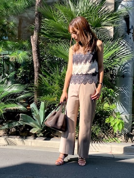 NATSUさん（レディース・165cm）の夏コーディネート