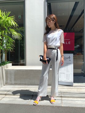 NATSUさん（レディース・165cm）の夏コーディネート