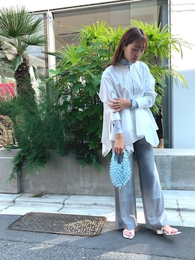 NATSUさん（レディース・165cm）の夏コーディネート