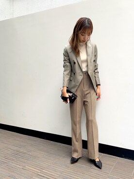 NATSUさん（レディース・165cm）の秋コーディネート