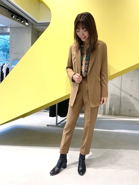 NATSUさん(レディース・165cm)の秋コーディネート