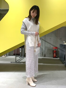 YOHEI OHNO（ヨウヘイオオノ）のワンピース/ドレスを使った人気