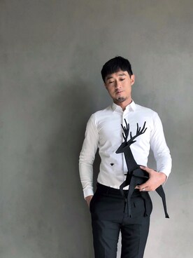 Oscar Chenさんの（Dior homme | ディオールオム）を使ったコーディネート