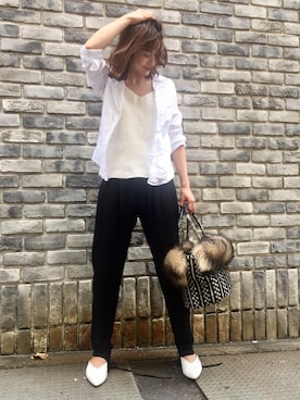 「COMPILATION（コンピレーション）のアイテム」を使った、kanaさん（レディース・158cm）の秋コーディネート