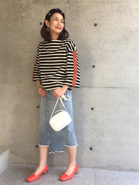 「rag & bone（ラグアンドボーン）のアイテム（スカート）」を使った、kanaさん（レディース・158cm）の冬コーディネート