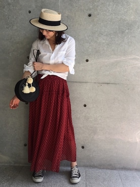 kanaさん（レディース・158cm）の春コーディネート