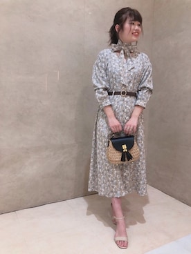 「Te chichi TERRASSE」｜「アイテム（その他）」を使った、lukawaguchimaekawaさん（レディース・162cm）の春コーディネート