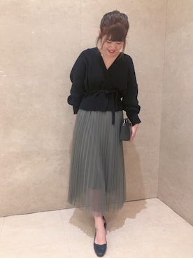 「Te chichi TERRASSE」｜「アイテム（その他）」を使った、lukawaguchimaekawaさん（レディース・162cm）の春コーディネート
