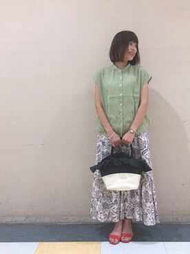 lukawaguchimaekawaさん（レディース・155cm）の夏コーディネート