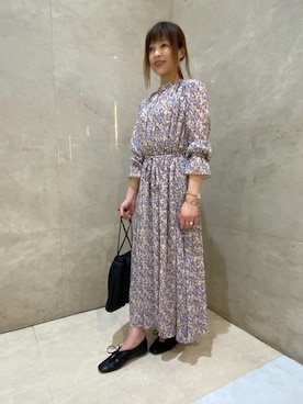 「柄アップ📸のアイテム（その他、その他）」を使った、lukawaguchimaekawaさん（レディース）の春コーディネート