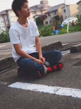 banさん（メンズ・176cm）の夏コーディネート