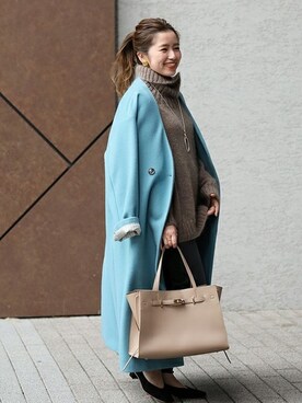 SLOBE IENA（スローブイエナ）の「SUPER100 Vネックオーバー