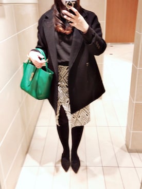 ちゃんまみさん（レディース・160cm）の冬コーディネート