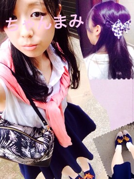 ちゃんまみさん(レディース・158cm)の夏コーディネート