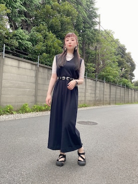 ちゃんまみさん（レディース・163cm）の夏コーディネート