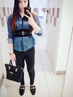 ちゃんまみさん（レディース・160cm）の秋コーディネート