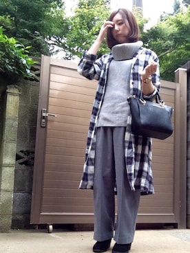 ちゃんまみさん（レディース・158cm）の秋コーディネート