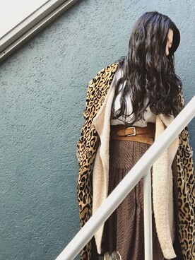 「DRIES VAN NOTEN（ドリスヴァンノッテン）のアイテム（その他アウター）」を使った、yuiさん（レディース・160cm）の春コーディネート