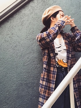 「DRIES VAN NOTEN（ドリスヴァンノッテン）のアイテム（その他アウター）」を使った、yuiさん（レディース・160cm）の春コーディネート