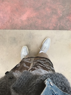 「DRIES VAN NOTEN（ドリスヴァンノッテン）のアイテム（ワンピース/ドレス）」を使った、yuiさん（レディース・160cm）の春コーディネート